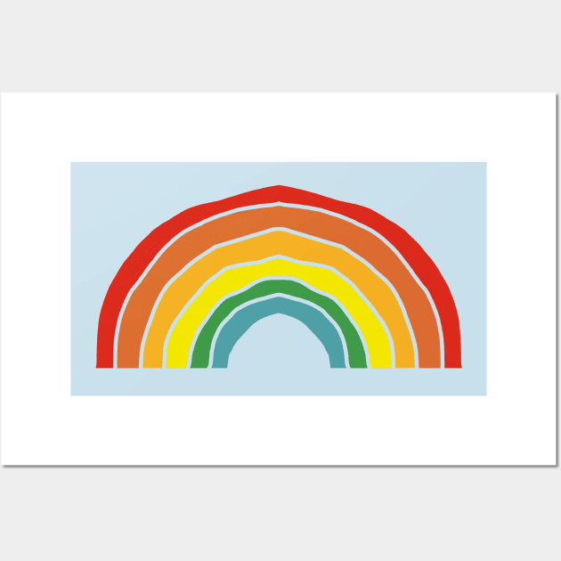 Energy Rainbow Wall Art by ellenhenryart